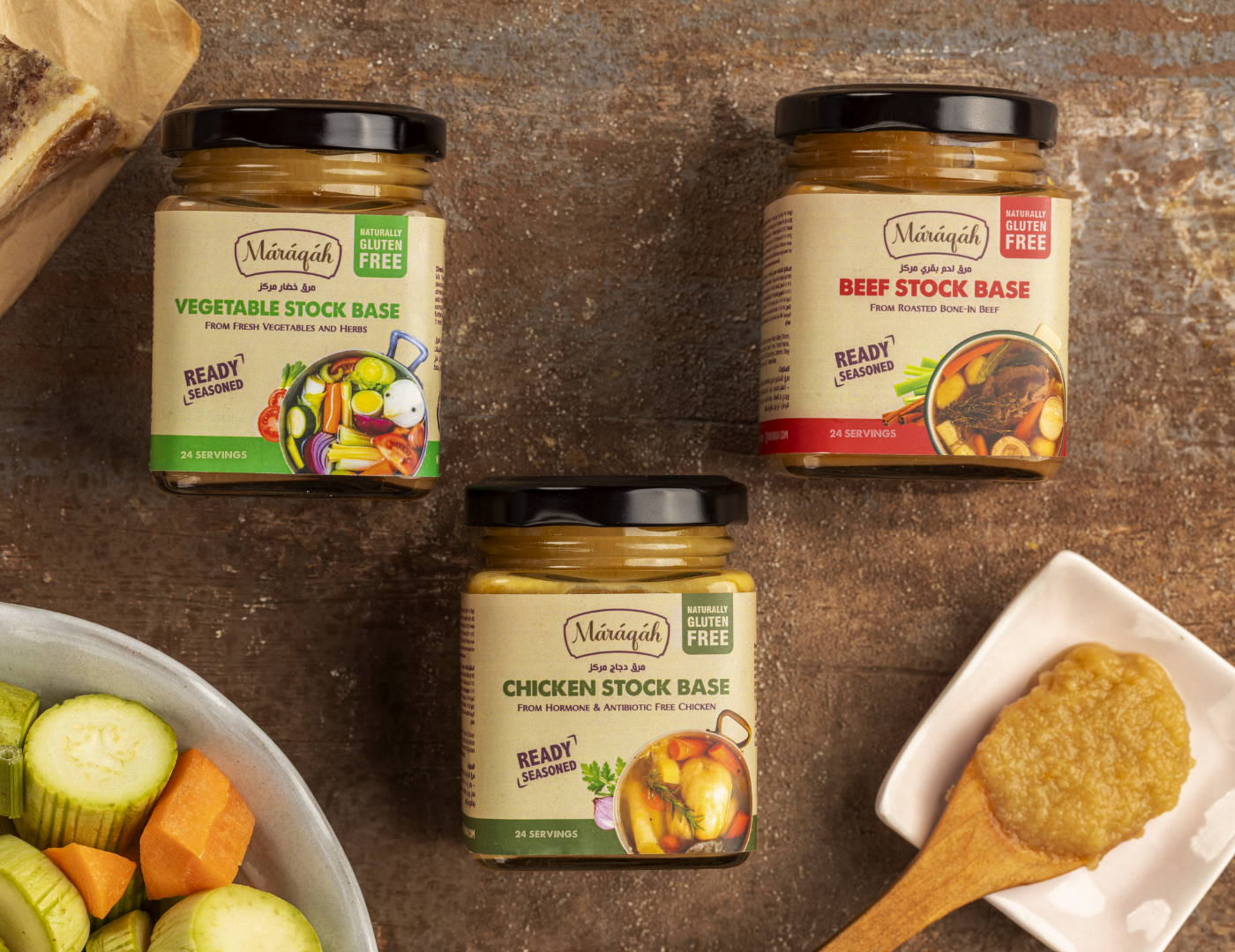 Stock Base Trio Pack